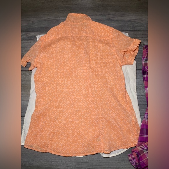 EUC Eddie Bauer Size Large Natural Fibers Warm Weather Lightweight Tops Bundle - Picture 11 of 13